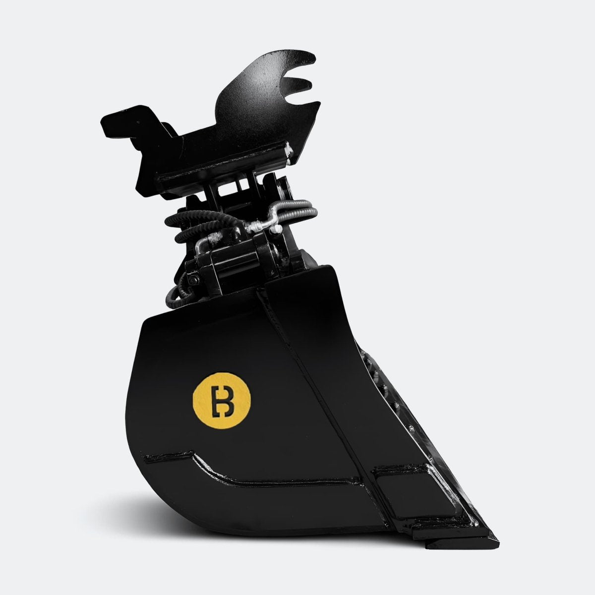 Excavator Bucket: Tilt / Wrist Bucket, 5 ton – 6 ton Excavator - 48" - John Deere 50–60 wedge (WBM 50) - Bully Dog Equipment