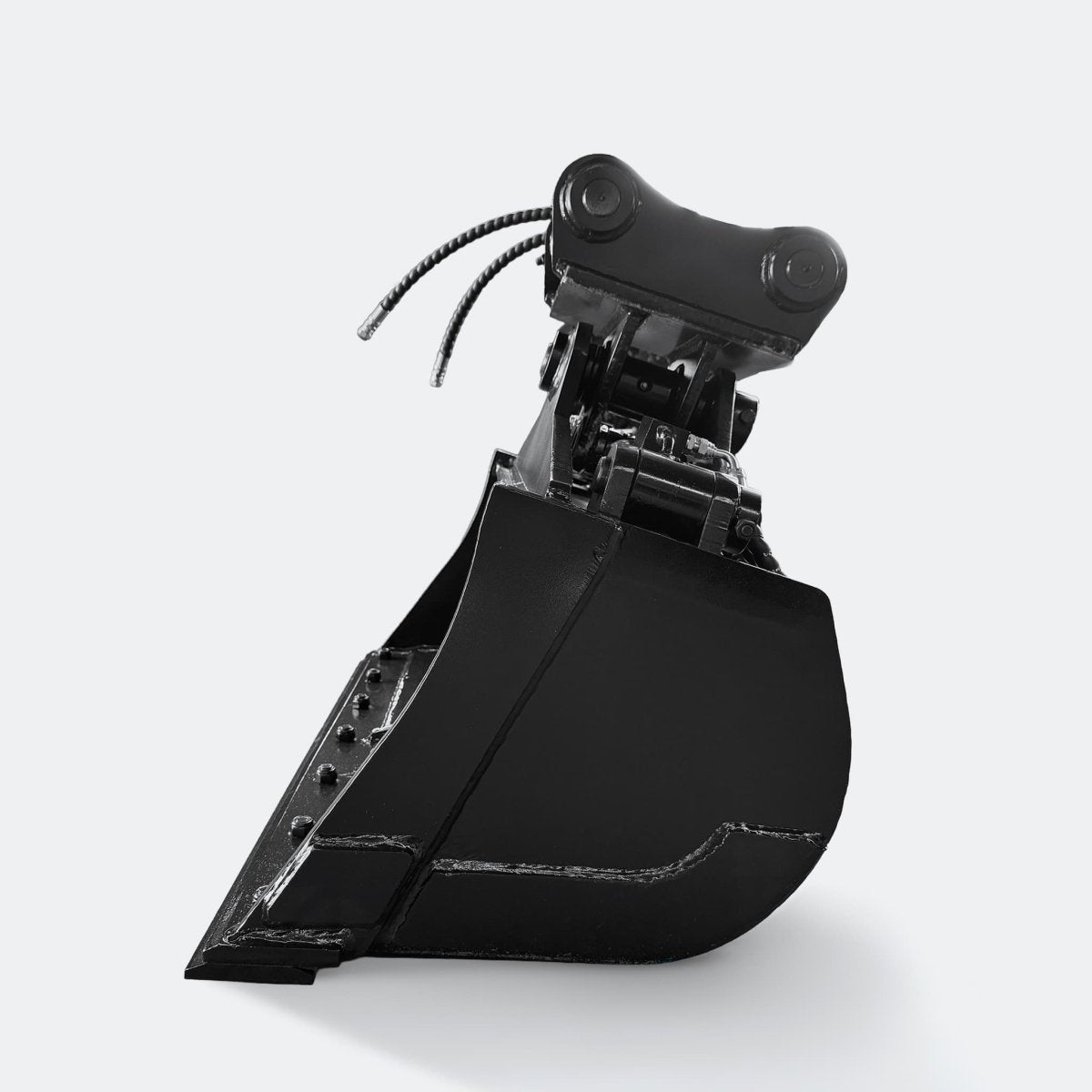 Excavator Bucket: Tilt / Wrist Bucket, 5 ton – 6 ton Excavator - 42" - Yanmar 50–60 pins - Bully Dog Equipment