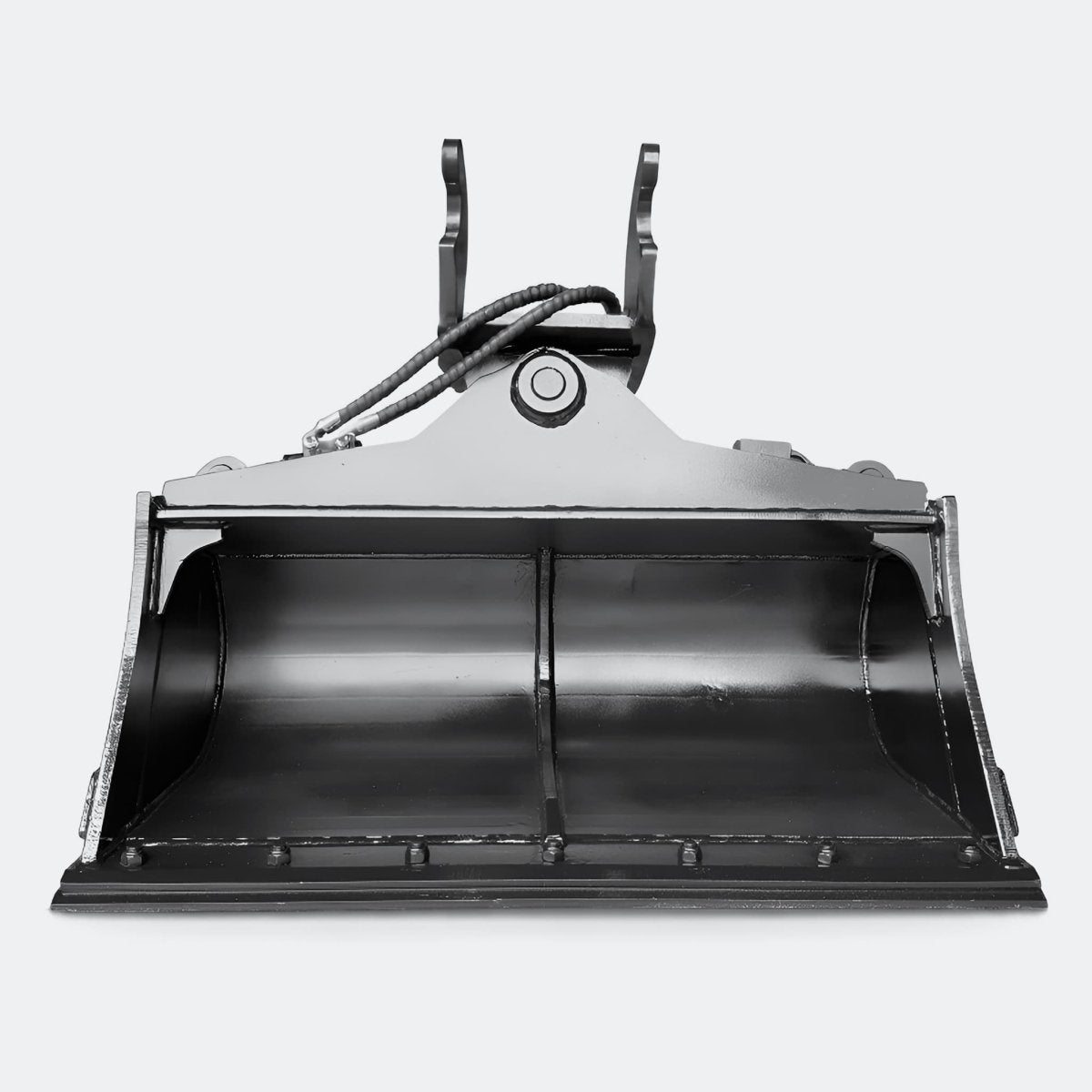 Excavator Bucket: Tilt / Wrist Bucket, 5 ton – 6 ton Excavator - 42" - John Deere 50–60 wedge (WBM 50) - Bully Dog Equipment