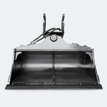 Excavator Bucket: Tilt / Wrist Bucket, 5 ton – 6 ton Excavator - 42" - John Deere 50–60 wedge (WBM 50) - Bully Dog Equipment