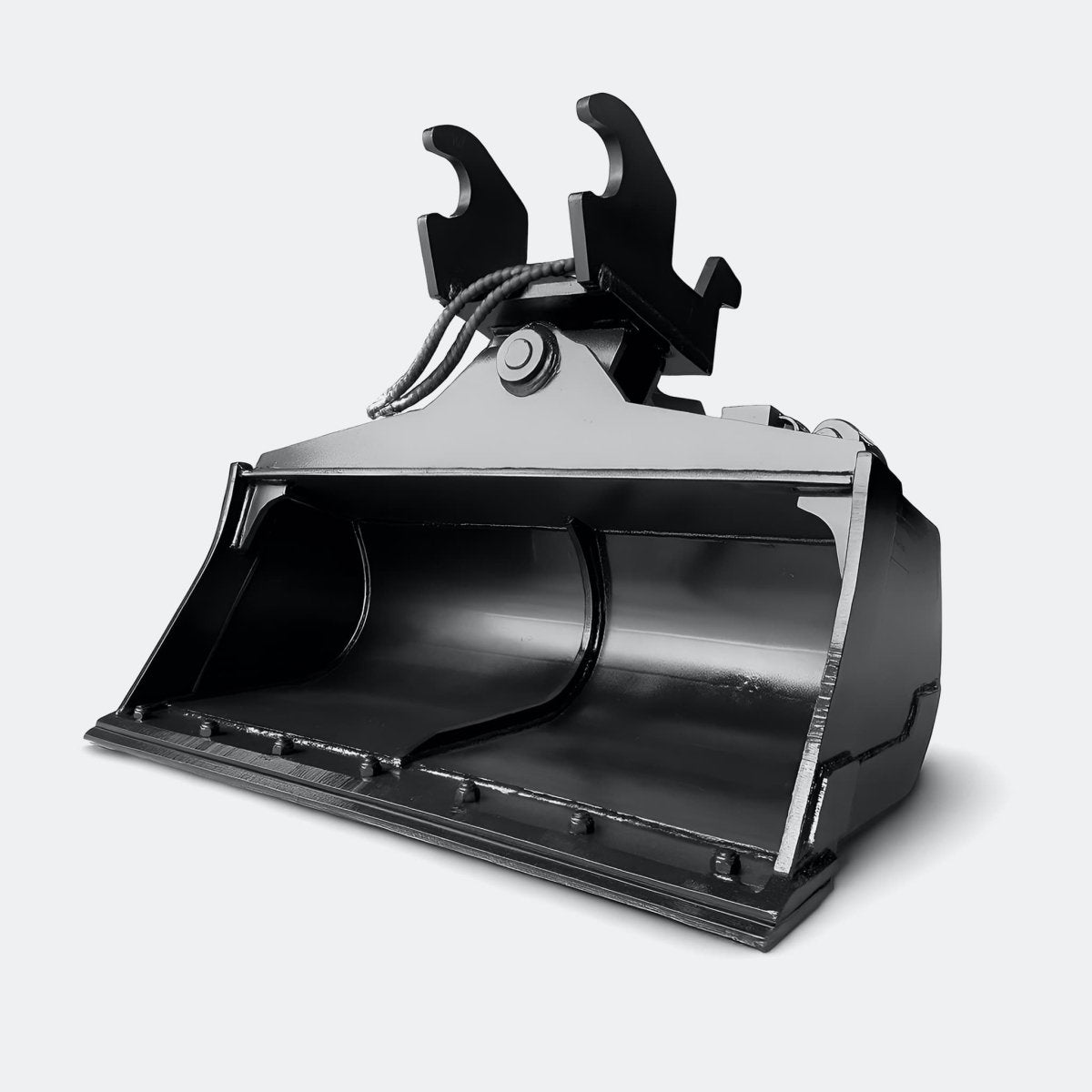 Excavator Bucket: Tilt / Wrist Bucket, 5 ton – 6 ton Excavator - 42" - John Deere 50–60 wedge (WBM 50) - Bully Dog Equipment