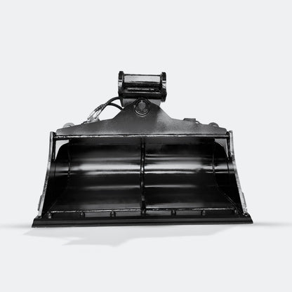 Excavator Bucket: Tilt / Wrist Bucket, 5 ton – 6 ton Excavator - 42" - Bobcat X - Change - Bully Dog Equipment