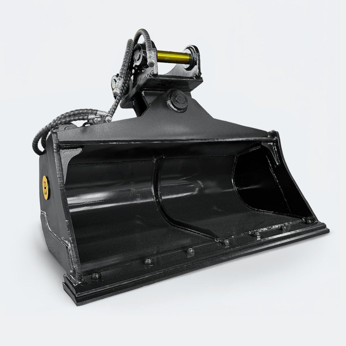 Excavator Bucket: Tilt / Wrist Bucket, 5 ton – 6 ton Excavator - 42" - John Deere 50–60 wedge (WBM 50) - Bully Dog Equipment