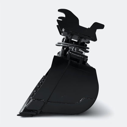 Excavator Bucket: Tilt / Wrist Bucket, 5 ton – 6 ton Excavator - 48" - John Deere 50–60 wedge (WBM 50) - Bully Dog Equipment