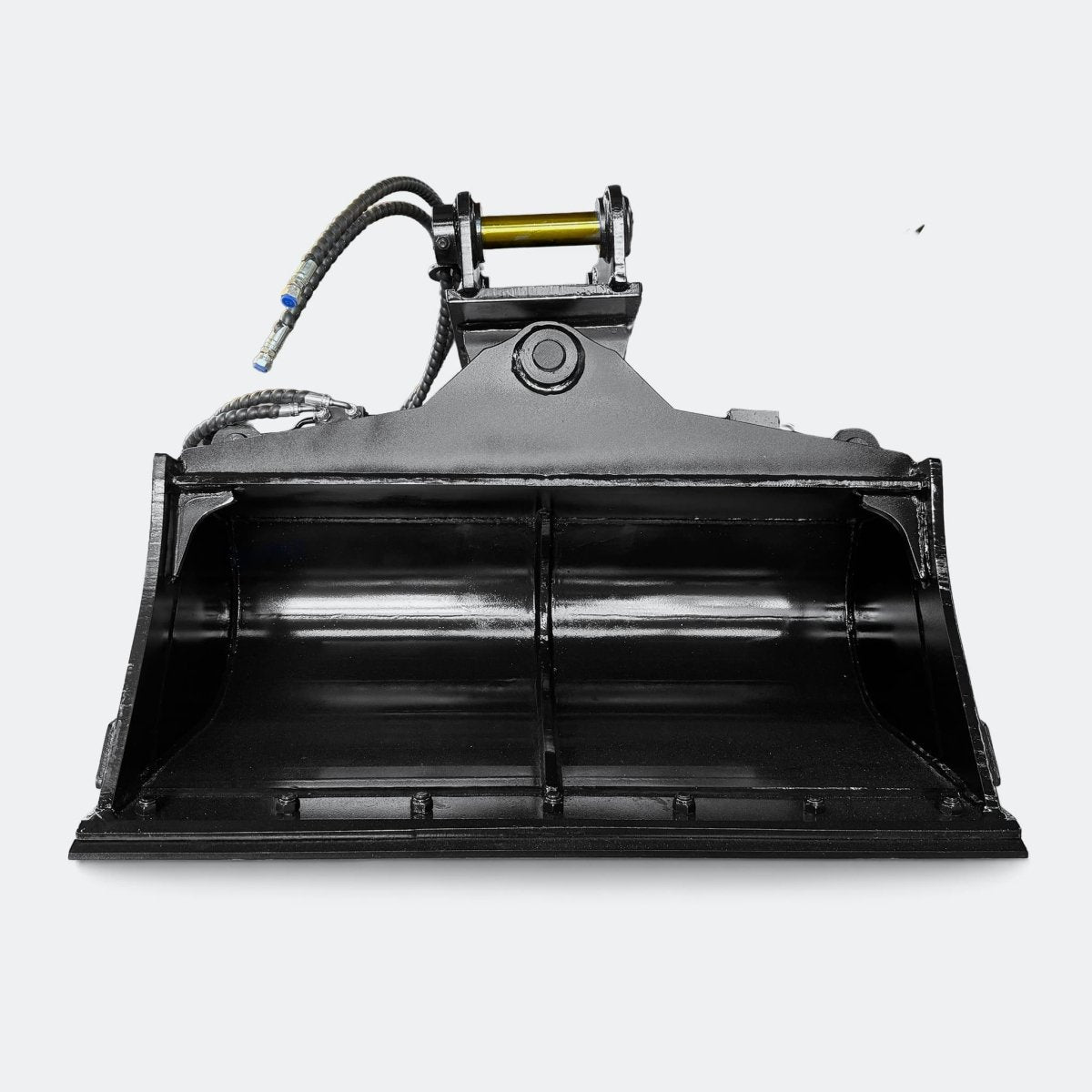 Excavator Bucket: Tilt / Wrist Bucket, 5 ton – 6 ton Excavator - 42" - Yanmar 50–60 pins - Bully Dog Equipment