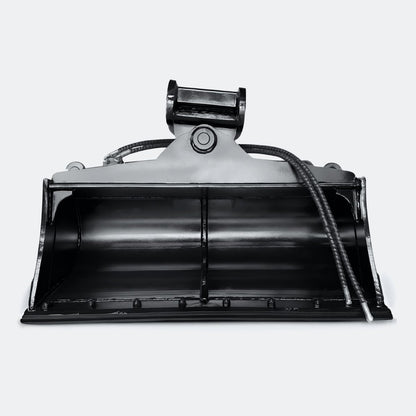 Excavator Bucket: Tilt / Wrist Bucket, 5 ton – 6 ton Excavator - 48" - Bobcat X - Change - Bully Dog Equipment