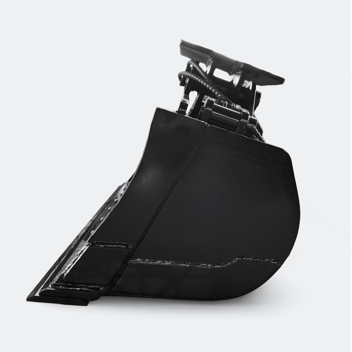 Excavator Bucket: Tilt / Wrist Bucket, 6 ton – 10 ton Excavator - 54" - John Deere 70–100 wedge (WBM 80) - Bully Dog Equipment