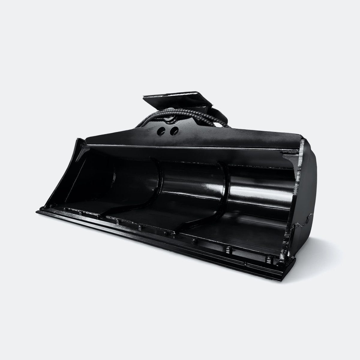 Excavator Bucket: Tilt / Wrist Bucket, 6 ton – 10 ton Excavator - 60" - John Deere 70–100 wedge (WBM 80) - Bully Dog Equipment