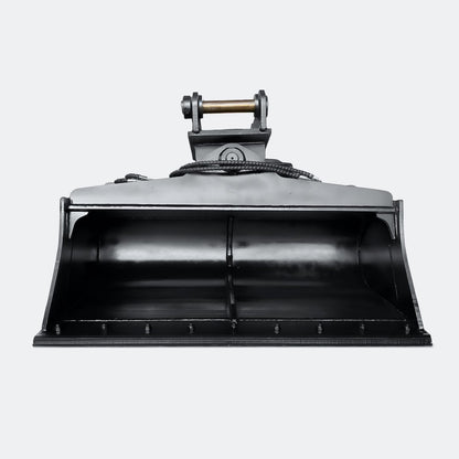 Excavator Bucket: Tilt / Wrist Bucket, 6 ton – 10 ton Excavator - 54" - Yanmar 70–100 pins - Bully Dog Equipment