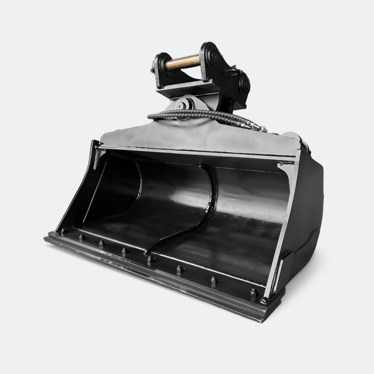 Excavator Bucket: Tilt / Wrist Bucket, 6 ton – 10 ton Excavator - 48" - John Deere 70–100 wedge (WBM 80) - Bully Dog Equipment