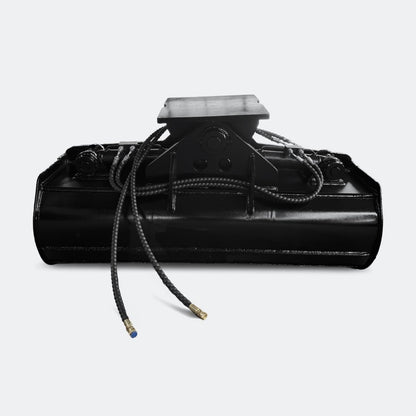 Excavator Bucket: Tilt / Wrist Bucket, 6 ton – 10 ton Excavator - 54" - John Deere 70–100 wedge (WBM 80) - Bully Dog Equipment