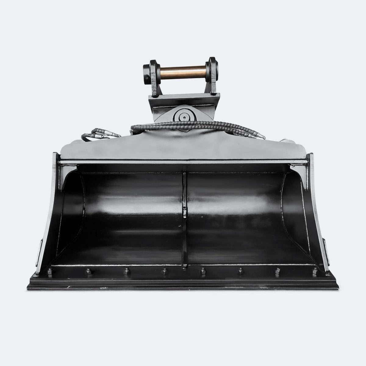 Excavator Bucket: Tilt / Wrist Bucket, 6 ton – 10 ton Excavator - 48" - John Deere 70–100 wedge (WBM 80) - Bully Dog Equipment