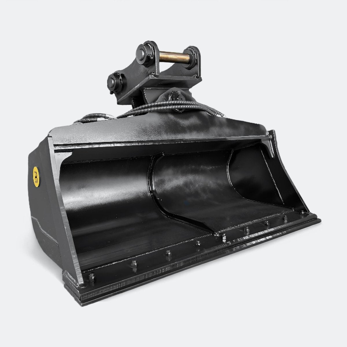 Excavator Bucket: Tilt / Wrist Bucket, 6 ton – 10 ton Excavator - 54" - Yanmar 70–100 pins - Bully Dog Equipment