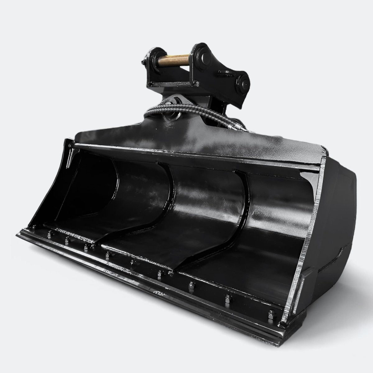 Excavator Bucket: Tilt / Wrist Bucket, 6 ton – 10 ton Excavator - 60" - Yanmar 70–100 pins - Bully Dog Equipment