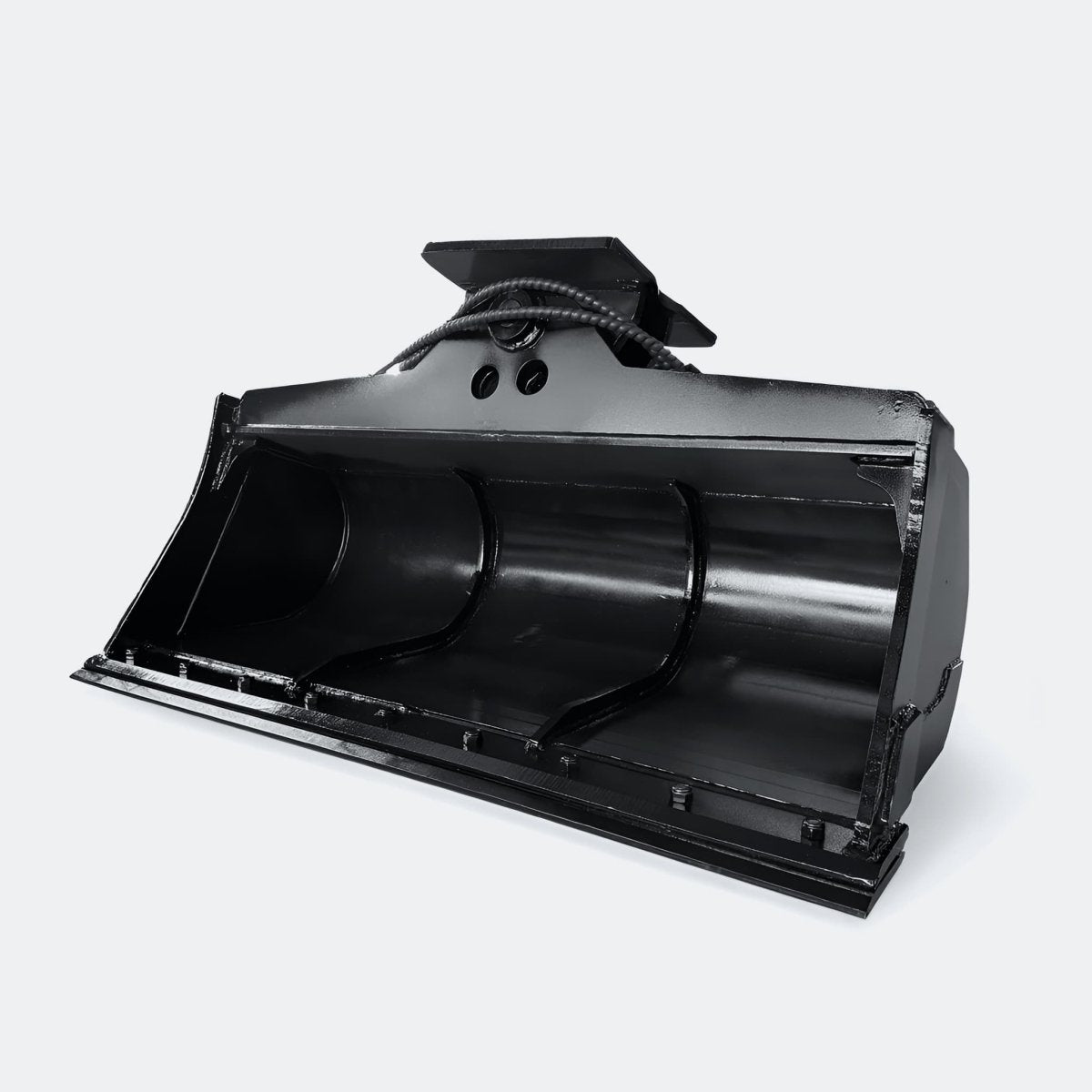 Excavator Bucket: Tilt / Wrist Bucket, 6 ton – 10 ton Excavator - 54" - John Deere 70–100 wedge (WBM 80) - Bully Dog Equipment