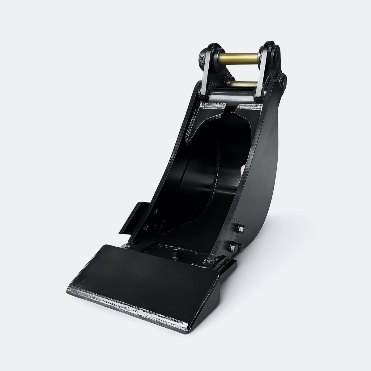 Excavator Bucket: Trenching Bucket, 1.5 ton – 2.5 ton Excavator - 10" - Bobcat E20 pins - Bully Dog Equipment