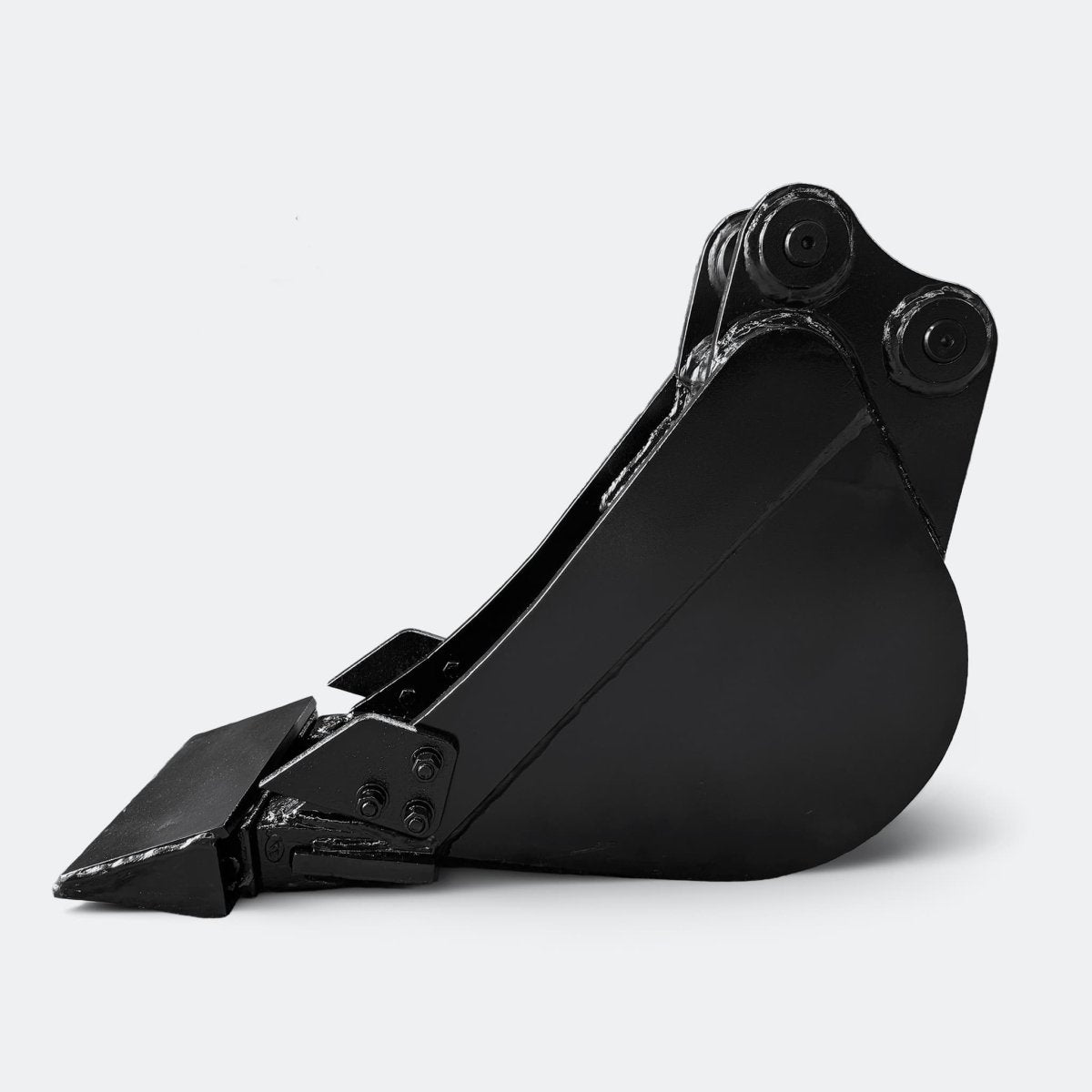 Excavator Bucket: Trenching Bucket, 1.5 ton – 2.5 ton Excavator - 10" - Bobcat E20 pins - Bully Dog Equipment