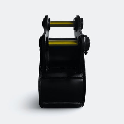 Excavator Bucket: Trenching Bucket, 2.5 ton – 4 ton Excavator - 12" - With bolt on removable cutting edge covering teeth - Bully Dog Equipment
