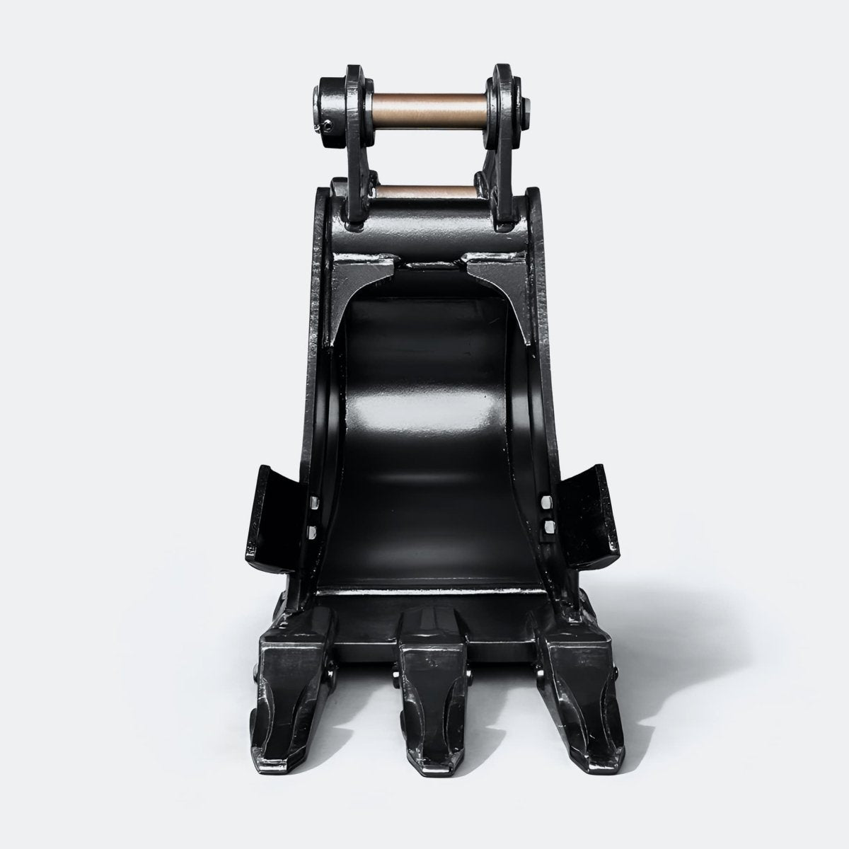 Excavator Bucket: Trenching Bucket, 2.5 ton – 4 ton Excavator - 12" - With teeth - Bully Dog Equipment
