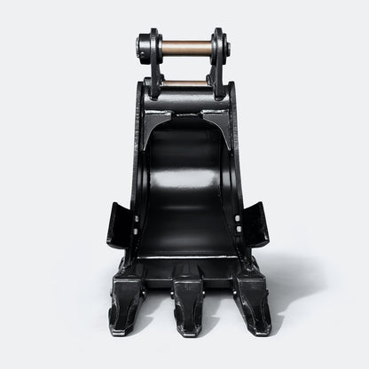 Excavator Bucket: Trenching Bucket, 2.5 ton – 4 ton Excavator - 12" - With teeth - Bully Dog Equipment