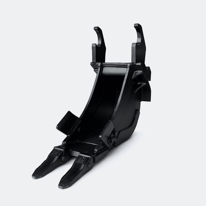 Excavator Bucket: Trenching Bucket, 2.5 ton – 4 ton Excavator - 8" - With teeth - Bully Dog Equipment