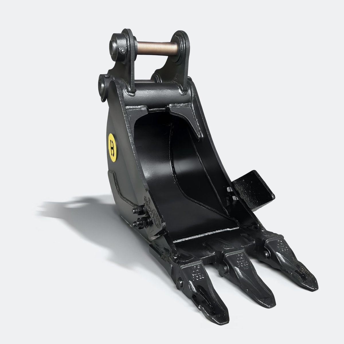 Excavator Bucket: Trenching Bucket, 2.5 ton – 4 ton Excavator - 12" - With teeth - Bully Dog Equipment