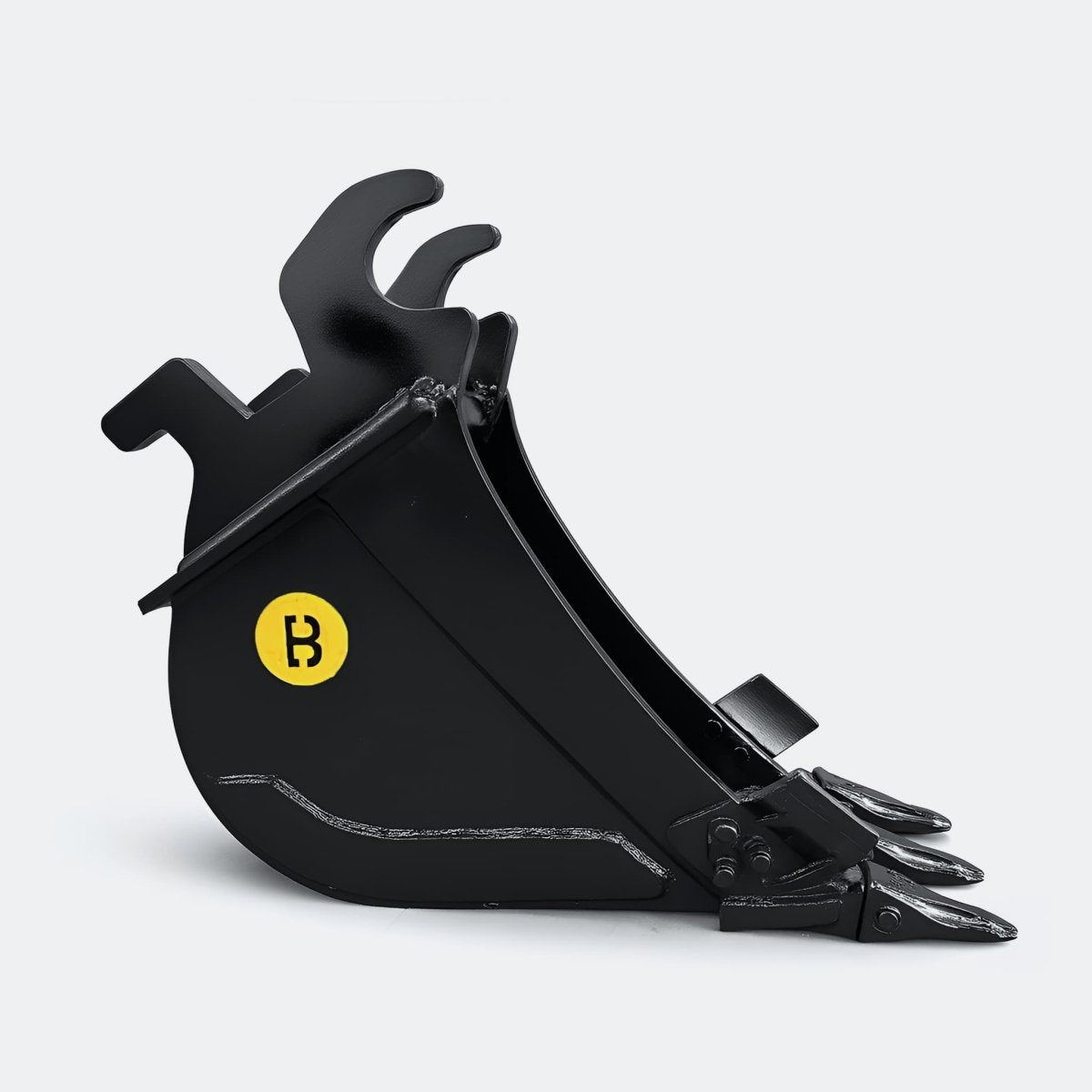 Excavator Bucket: Trenching Bucket, 2.5 ton – 4 ton Excavator - 12" - With teeth - Bully Dog Equipment