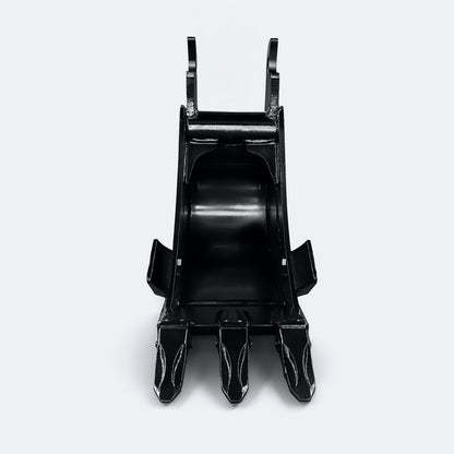 Excavator Bucket: Trenching Bucket, 2.5 ton – 4 ton Excavator - 12" - With teeth - Bully Dog Equipment