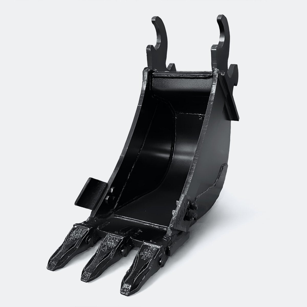 Excavator Bucket: Trenching Bucket, 2.5 ton – 4 ton Excavator - 12" - With teeth - Bully Dog Equipment