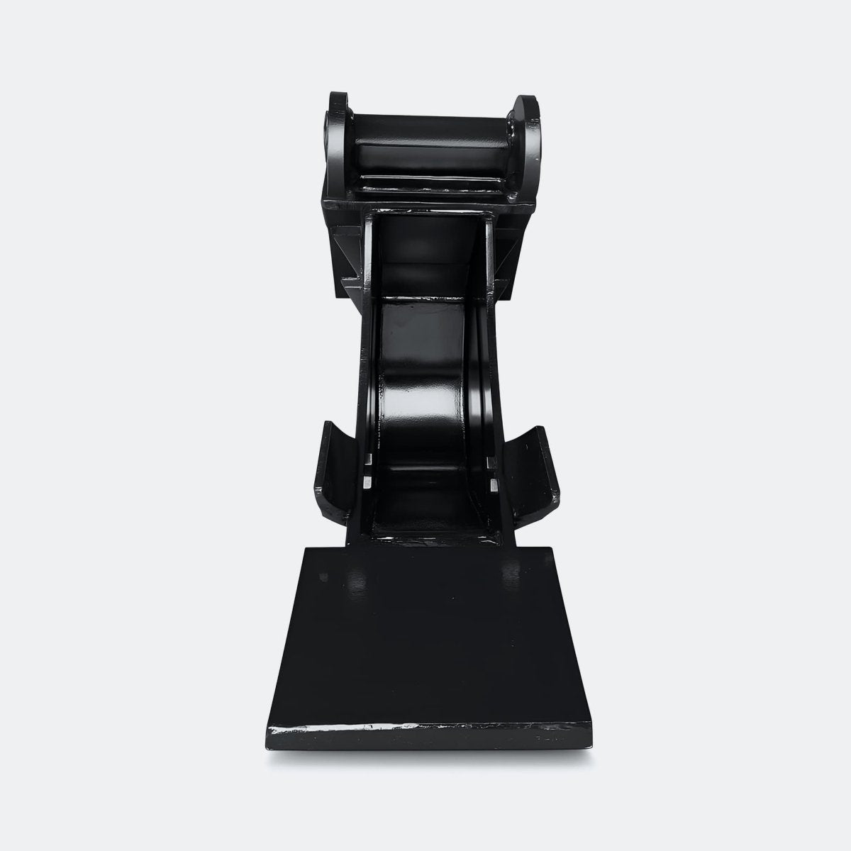 Excavator Bucket: Trenching Bucket, 2.5 ton – 4 ton Excavator - 8" - With bolt on removable cutting edge covering teeth - Bully Dog Equipment