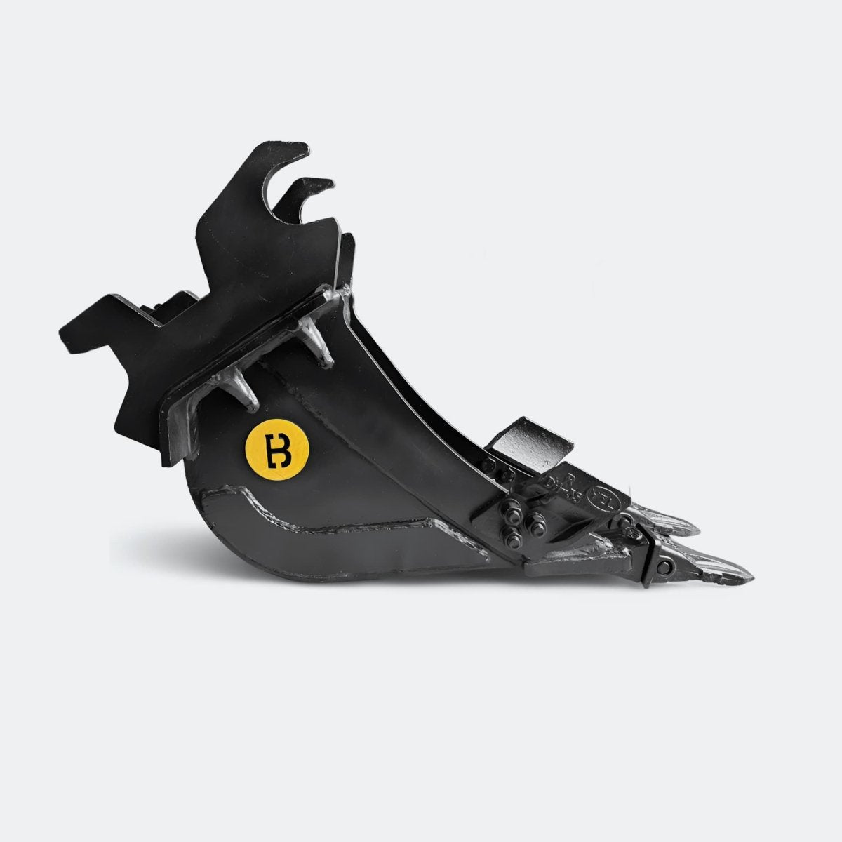 Excavator Bucket: Trenching Bucket, 2.5 ton – 4 ton Excavator - 8" - With teeth - Bully Dog Equipment