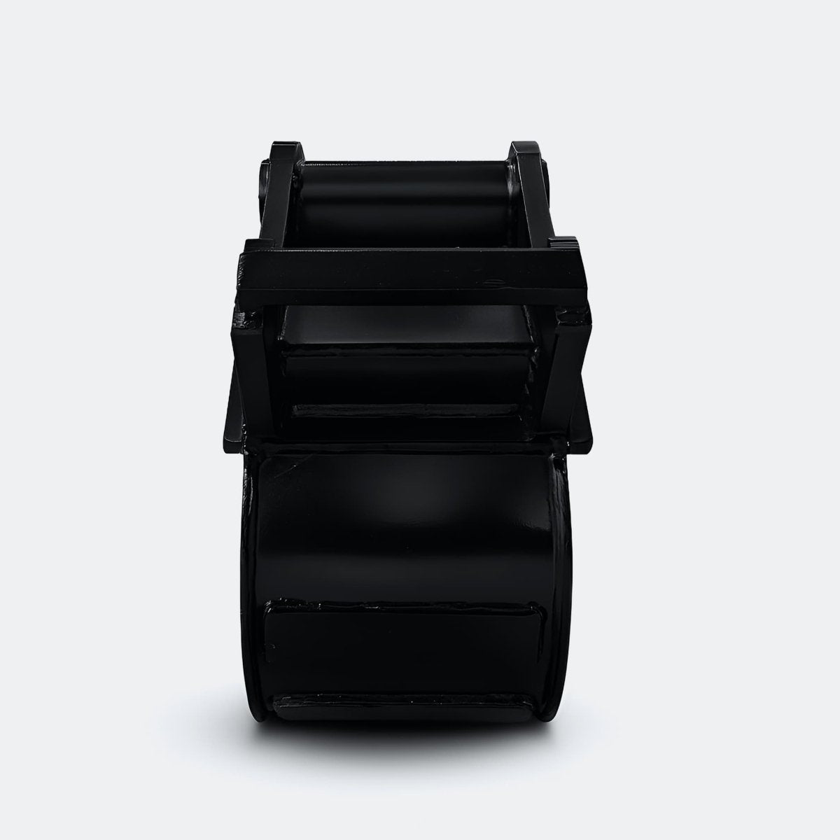 Excavator Bucket: Trenching Bucket, 2.5 ton – 4 ton Excavator - 12" - With bolt on removable cutting edge covering teeth - Bully Dog Equipment