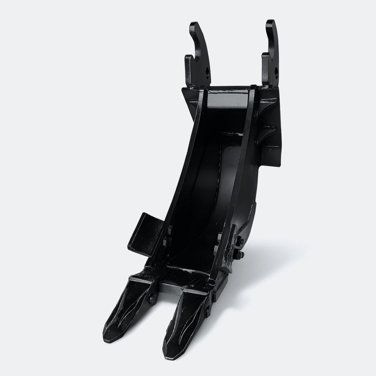 Excavator Bucket: Trenching Bucket, 5 ton – 6 ton Excavator - 8" - Kubota 50–60 wedge - Bully Dog Equipment