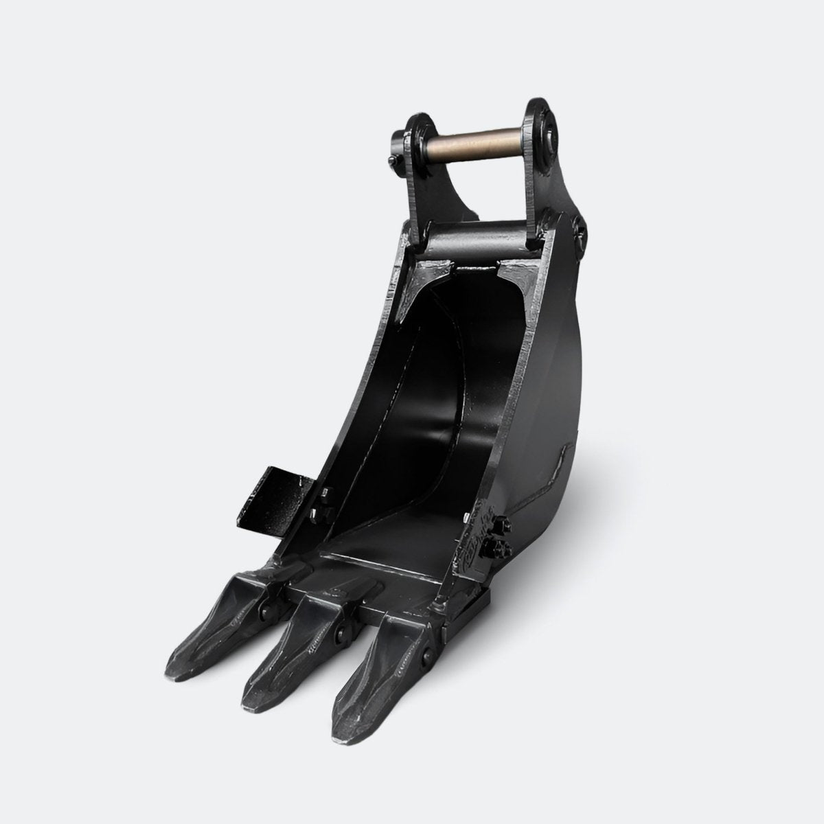Excavator Bucket: Trenching Bucket, 5 ton – 6 ton Excavator - 12" - Yanmar 50–60 pins - Bully Dog Equipment
