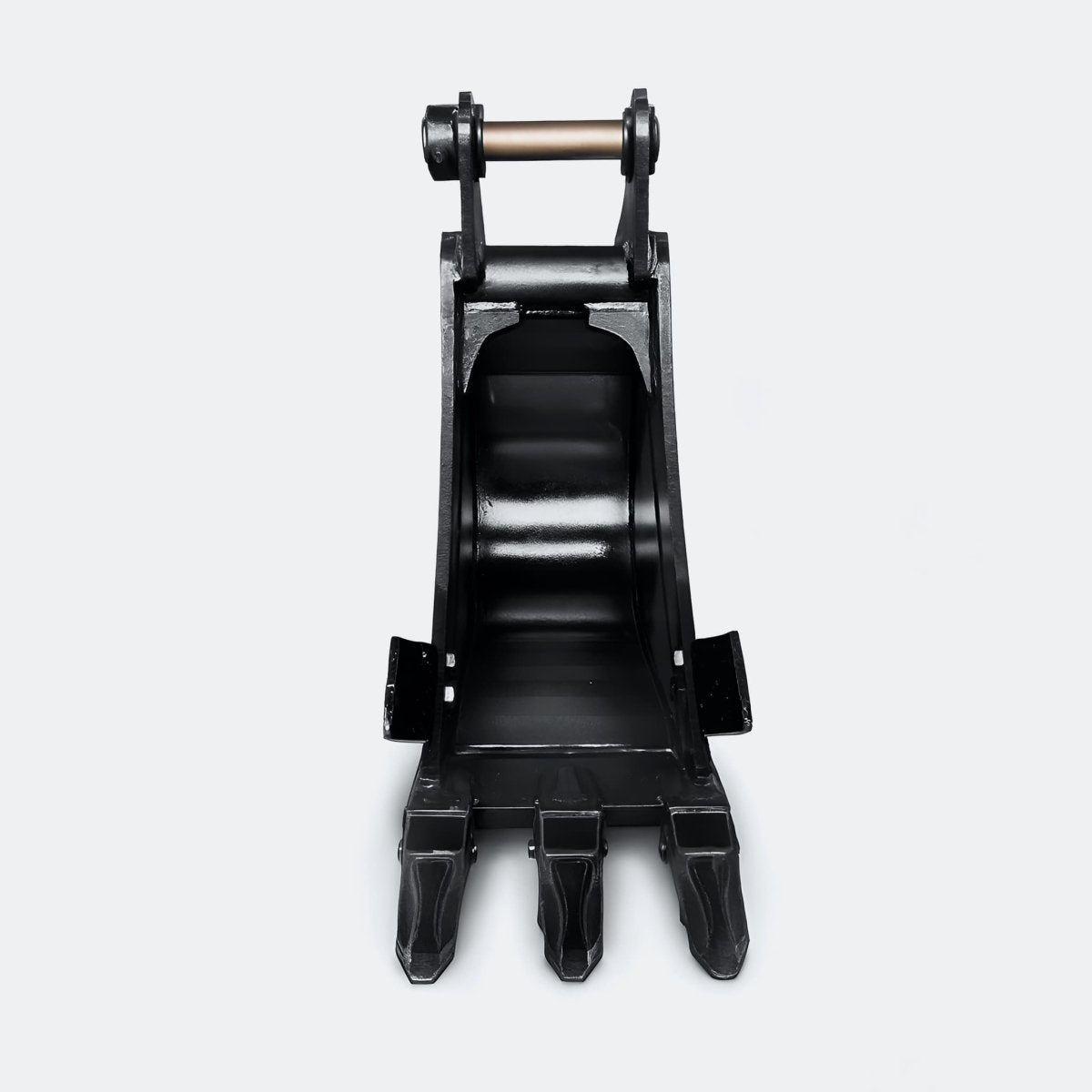 Excavator Bucket: Trenching Bucket, 5 ton – 6 ton Excavator - 12" - Yanmar 50–60 pins - Bully Dog Equipment