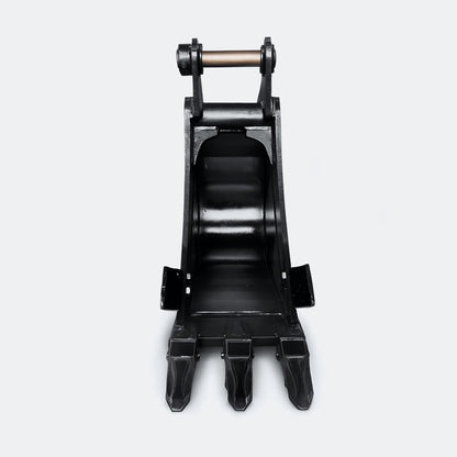 Excavator Bucket: Trenching Bucket, 5 ton – 6 ton Excavator - 12" - Yanmar 50–60 pins - Bully Dog Equipment