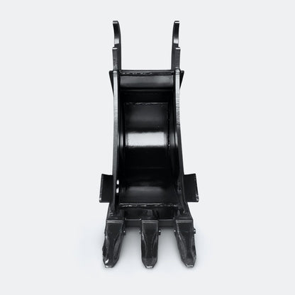 Excavator Bucket: Trenching Bucket, 5 ton – 6 ton Excavator - 12" - Kubota 50–60 wedge - Bully Dog Equipment