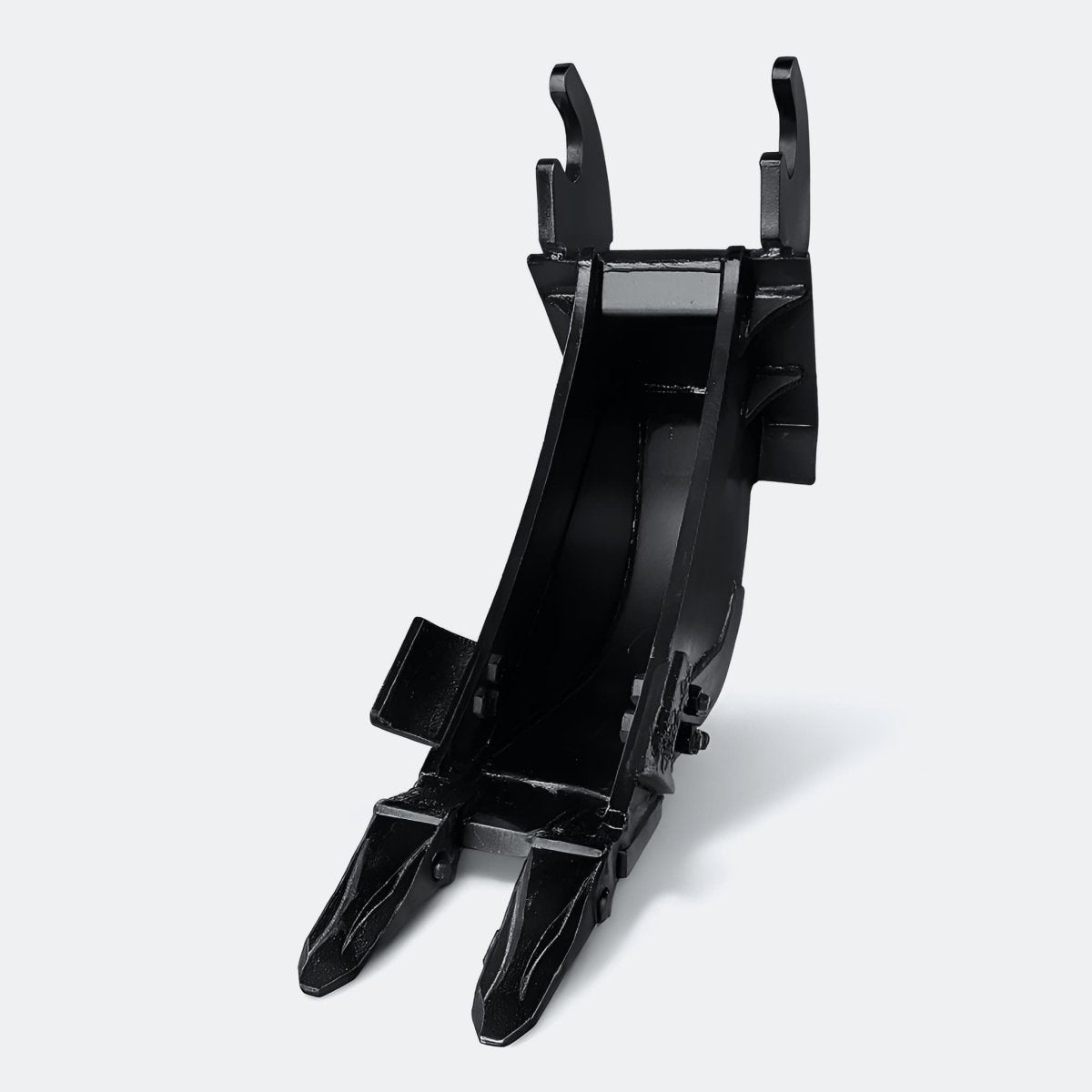 Excavator Bucket: Trenching Bucket, 5 ton – 6 ton Excavator - 8" - John Deere 50–60 wedge (WBM 50) - Bully Dog Equipment