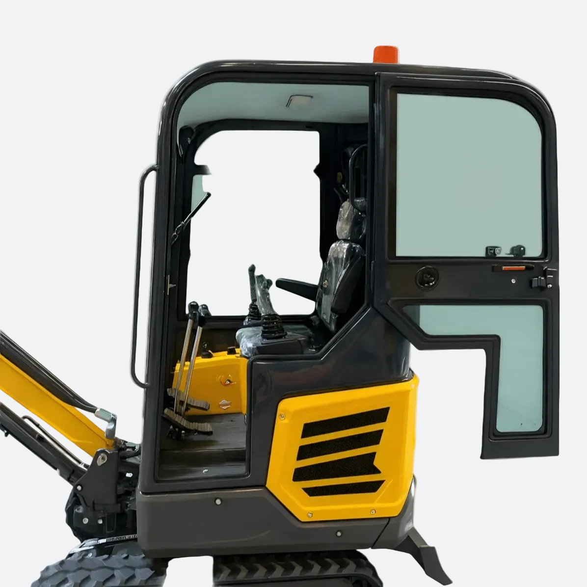 Huayee 18C Enclosed Cab Mini Excavator | Kubota Diesel | Vancouver - | Bully Dog Equipment