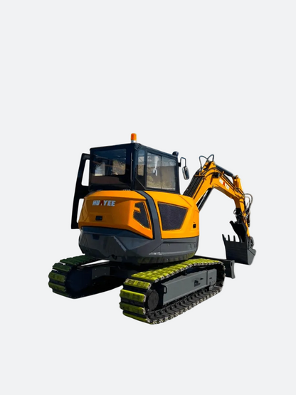 Huayee 7 Ton Enclosed Cab Excavator | Kubota Diesel Engine - | Bully Dog Equipment