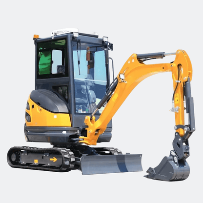Huayee HY25U 2.5 Ton Enclosed Cab Mini Excavator | Kubota Diesel | Ontario – Photo 1