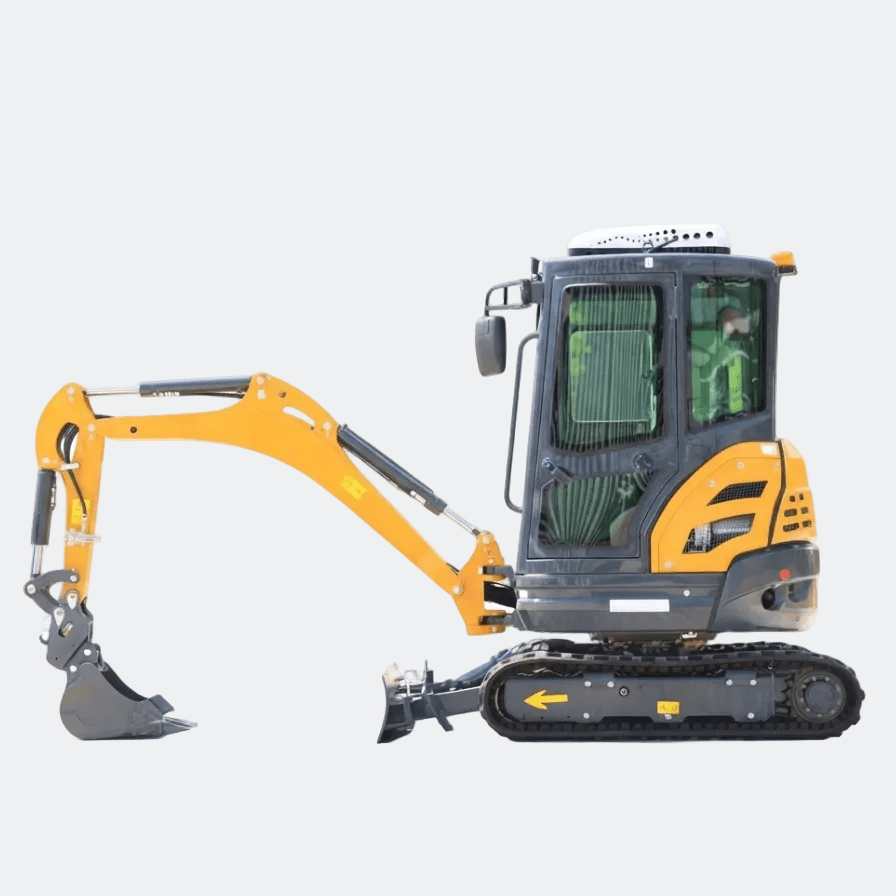Huayee HY25U 2.5 Ton Enclosed Cab Mini Excavator | Kubota Diesel | Ontario – Photo 6