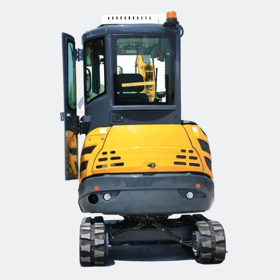 Huayee HY25U 2.5 Ton Enclosed Cab Mini Excavator | Kubota Diesel | Ontario – Photo 4