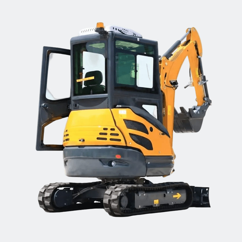 Huayee HY25U 2.5 Ton Enclosed Cab Mini Excavator | Kubota Diesel | Ontario – Photo 5