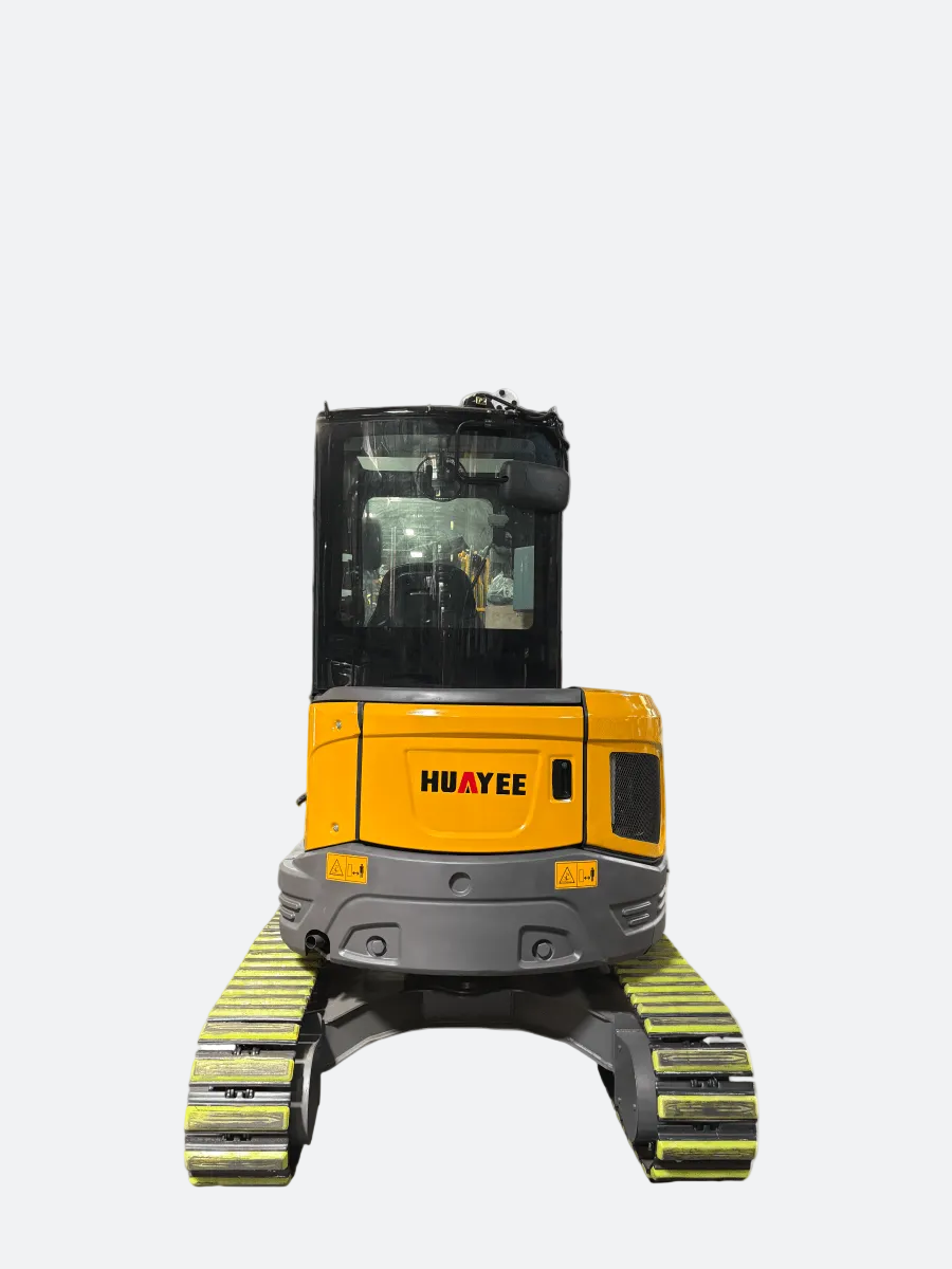 Huayee HY40S Closed Cab Excavator with Kubota Engine AC in Cab Heater - | Bully Dog Equipment
