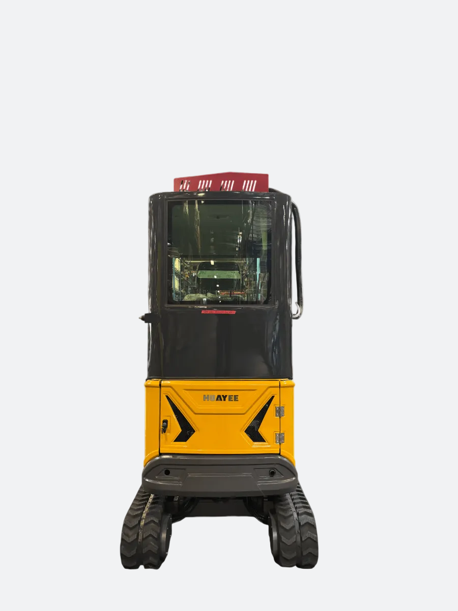 Huayee SHY 20 2 Ton Enclosed Cab Mini Excavator | Kubota Diesel - | Bully Dog Equipment
