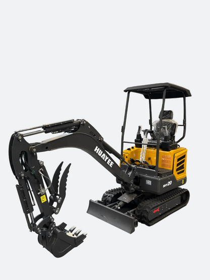 Huayee SHY 20 Mini Excavator | Kubota Diesel | Vancouver - | Bully Dog Equipment
