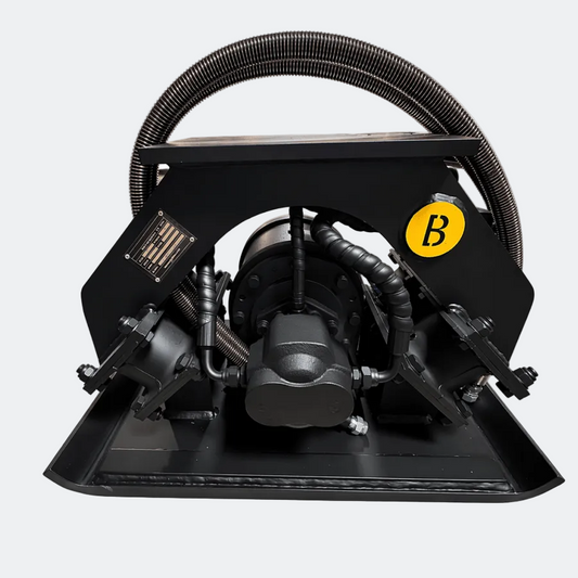 Hydraulic Plate Compactor (Plate Tamper) 3 - 4 Ton Excavator - Bully Dog Equipment