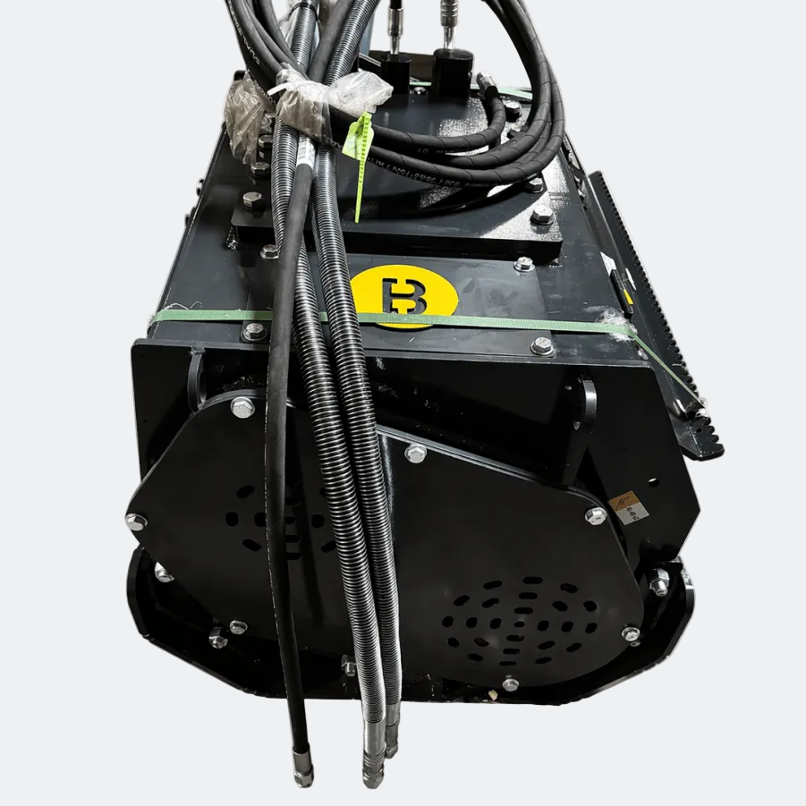 Mulcher Wood Chipper for 7 - 10 Ton Excavator - Cat 308 pins - Bully Dog Equipment
