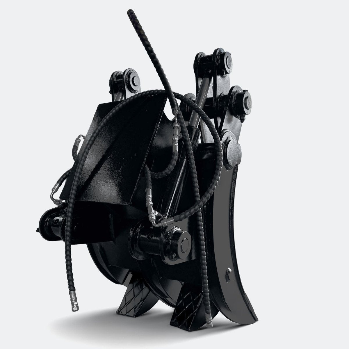 Non Rotating Hydraulic Log Grapple, 4 ton – 8 ton Excavator - 4 ton - John Deere 35–40 wedge (WBM 35) - Bully Dog Equipment